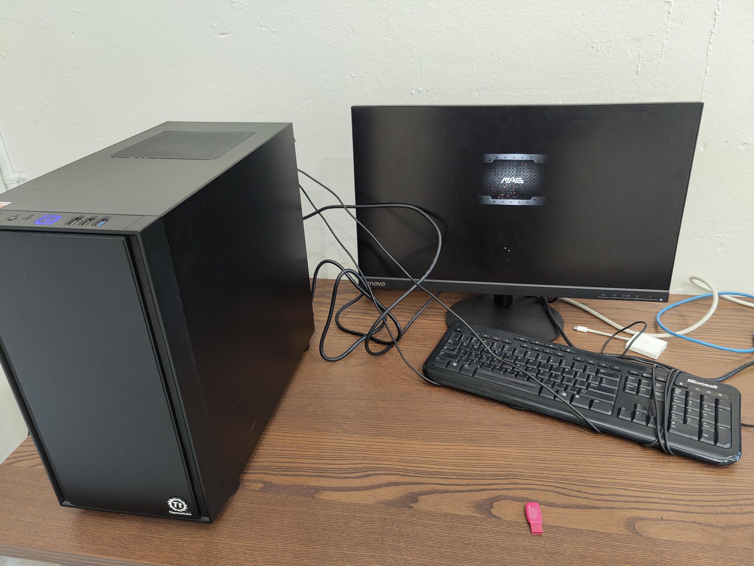 Custom Built PC Resolved Error Full View A