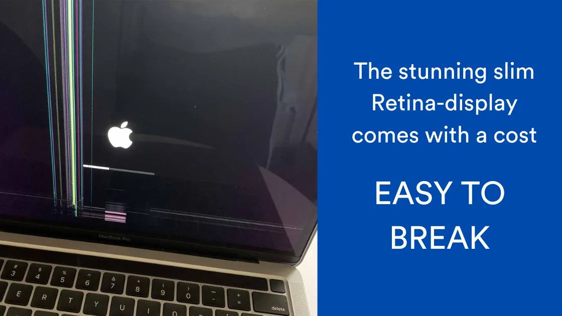apple macbook pro screen replacement or repairs